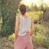 Palahi top verano calados patron punto knitting pattern lacework seda silk