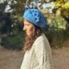 Boina_Fauna patron de punto calados knitting pattern Beret