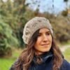 Boina_Inflorescencia patron de punto calados knitting pattern Beret