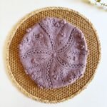 Boina_Flora patron de punto calados knitting pattern Beret