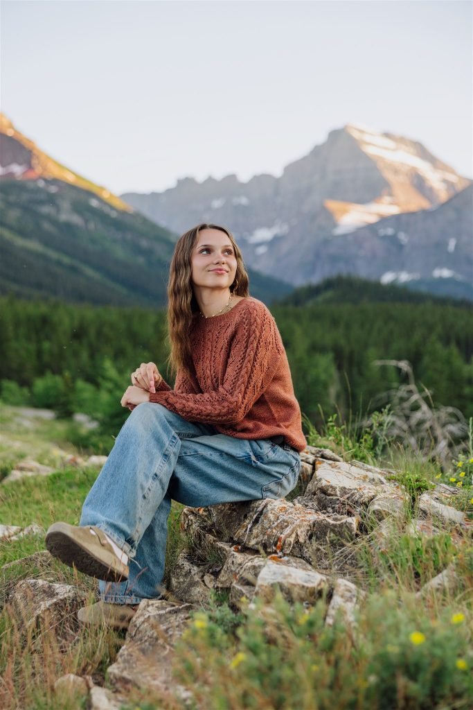 Woodland Echo Wool and Wander The Farmers Daughter Fibers pullover