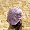 Boina_Flora patron de punto calados knitting pattern Beret