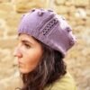 Boina_Flora patron de punto calados knitting pattern Beret