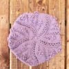Boina_Flora patron de punto calados knitting pattern Beret