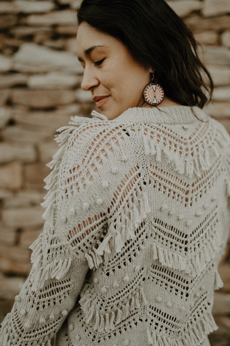 Chinook winds knitting pattern patrón punto pompom