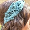 Patron punto diadema Silvestria headband knitting pattern