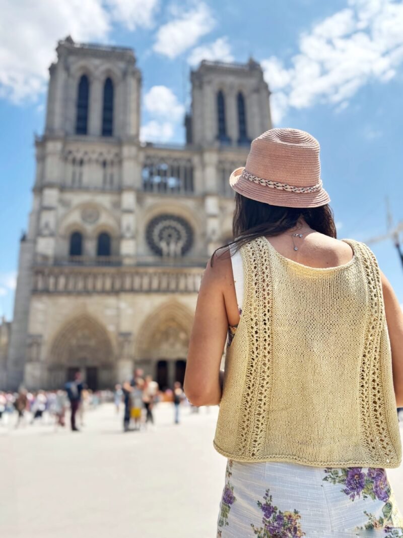 kurruf top patron punto knitting pattern calado lace verano summer