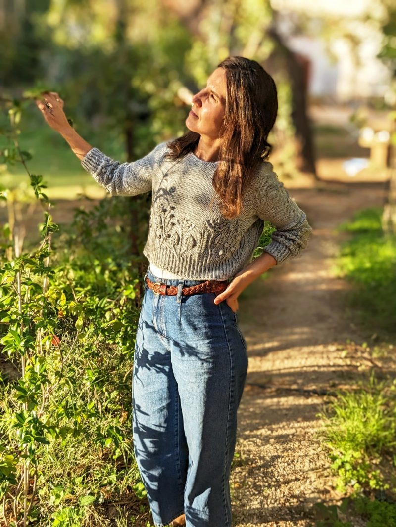 Lore tee sweater patrón punto knitting pattern