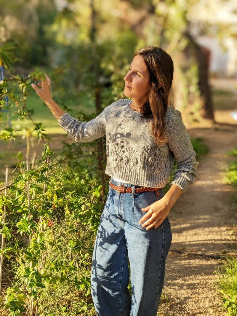 Lore tee sweater patrón punto knitting pattern