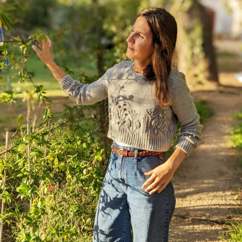 Lore tee sweater patrón punto knitting pattern